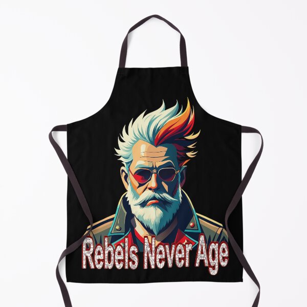 Item preview, Rebels Never Age - Bold Rockstar Design designed and sold by AgarutanPrint.