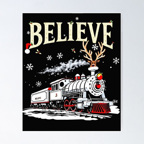 Item preview, Christmas Train Christmas Polar Believe Train Xmas Santa designed and sold by Seey13.