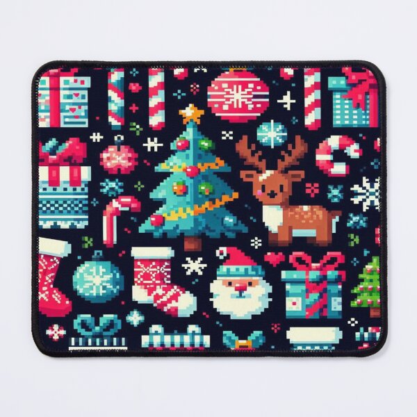 Item preview, Family Holiday Pixel Pajamas designed and sold by Imaginarium of Chaos falcon88 .