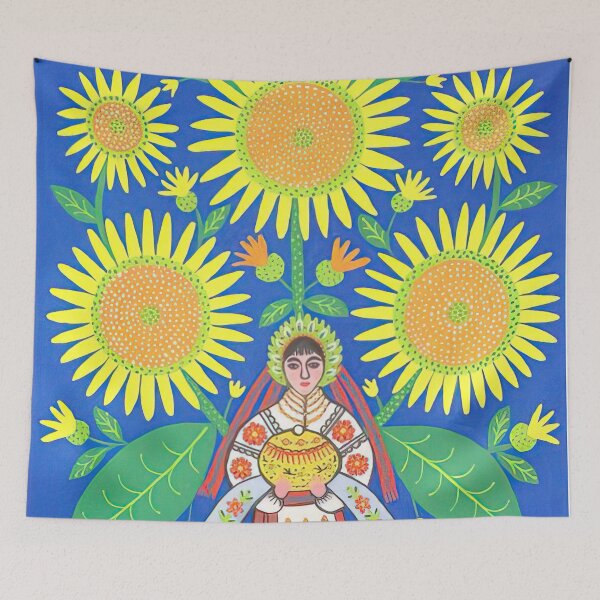 Item preview, Maria Primachenko - May I Give This Ukrainian Bread to All People in This Big Wide World designed and sold by flexmortis.