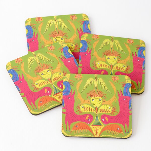 Item preview, Maria Primachenko - Menagerie designed and sold by flexmortis.