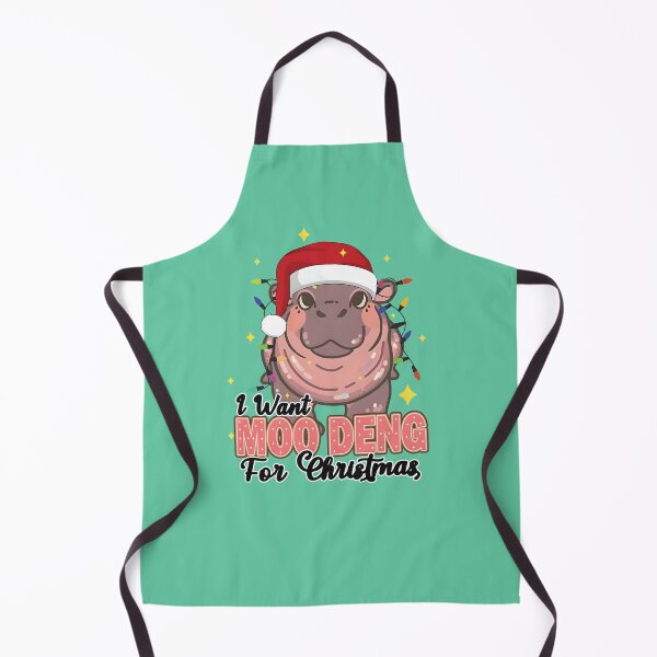 Item preview, I Want Moo Deng For Christmas designed and sold by kjanedesigns.