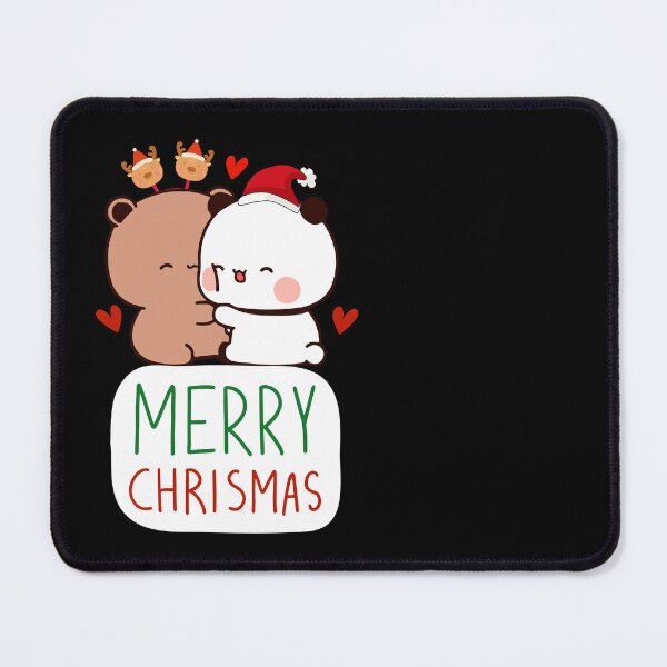Artikelvorschau, Frohe Weihnachten von DuDu Bear an BuBu Panda entworfen und verkauft von Pandety.