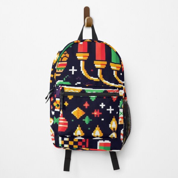 Item preview, Kwanzaa Pixel Celebration designed and sold by Imaginarium of Chaos falcon88 .