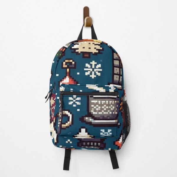 Item preview, Winter Cozy Pixel Vibes designed and sold by Imaginarium of Chaos falcon88 .