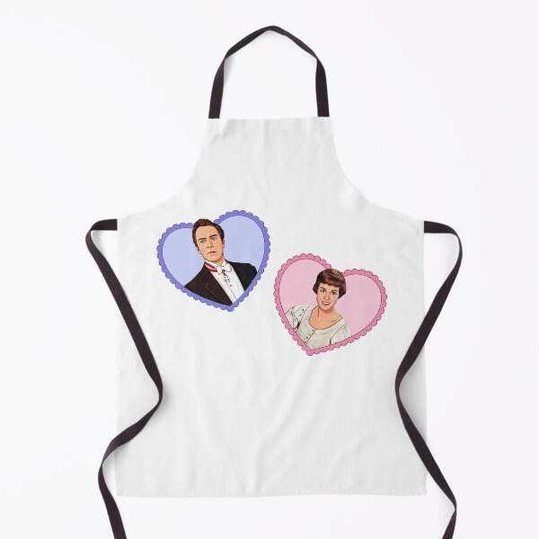 Item preview, Captain Von Trapp and Maria Von Trapp Love Hearts designed and sold by baranskini.