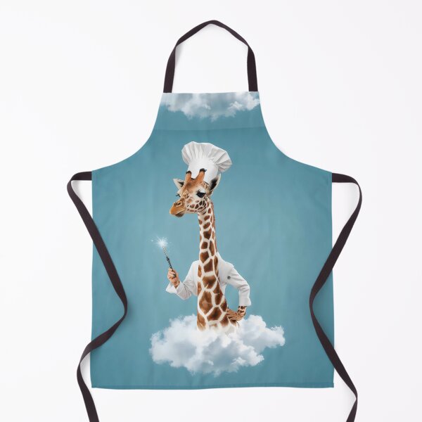 Item preview, Magical Chef Giraffe Floating on a Cloud designed and sold by Pastel-Pulse.