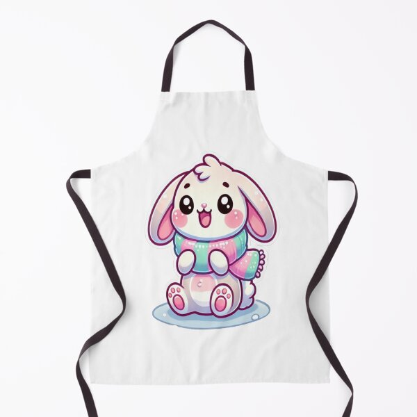 Item preview, Kawaii Pastel Bunny - Adorable and Soft Design for Winter designed and sold by NathalieRached.