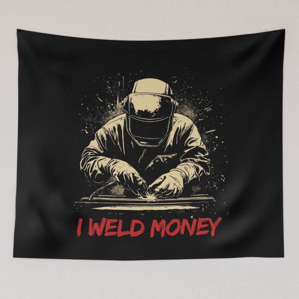 Item preview, I Weld Money - Welder - Welding is my passion - Welder Dad designed and sold by GivesItMyAll.