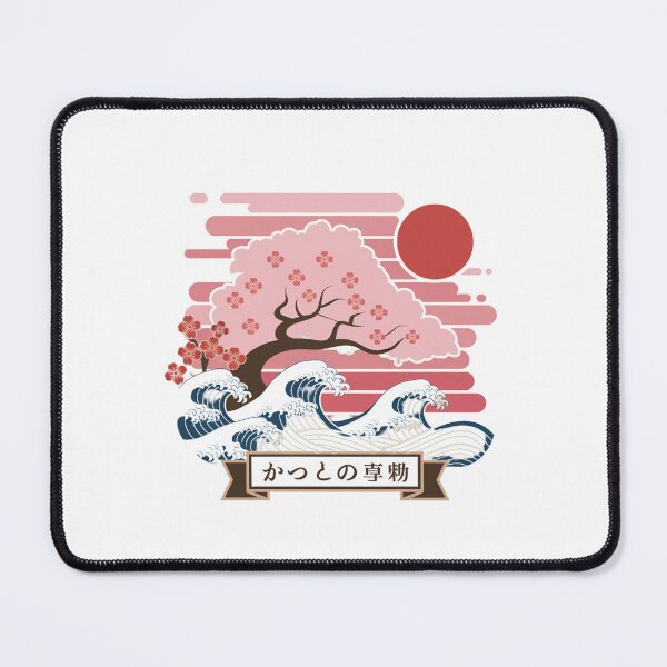 Item preview, Cherry Blossom and Cresting Wave Kanagawa Inspired Design designed and sold by Peter Stawicki.