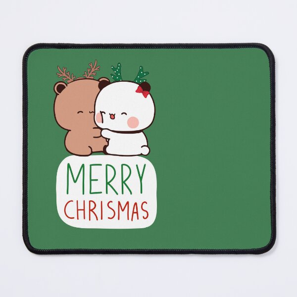 Item preview, Merry Christmas from BuBu Panda and DuDu Bear designed and sold by Pandety.