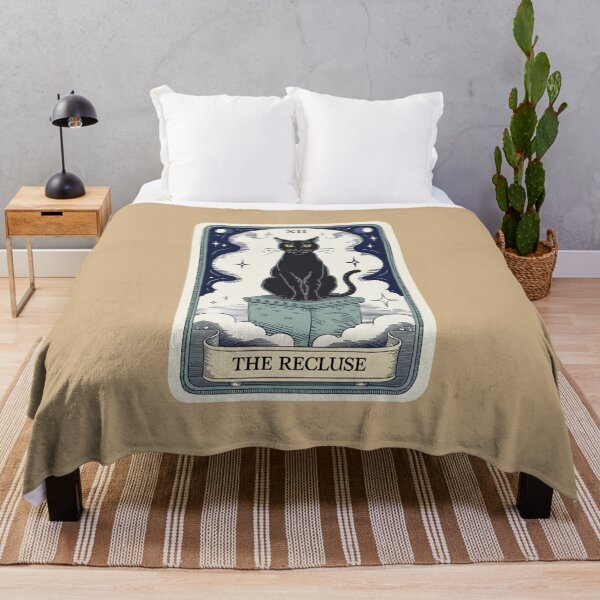 Item preview, The Recluse - XII Kitty Tarot designed and sold by Peter Stawicki.