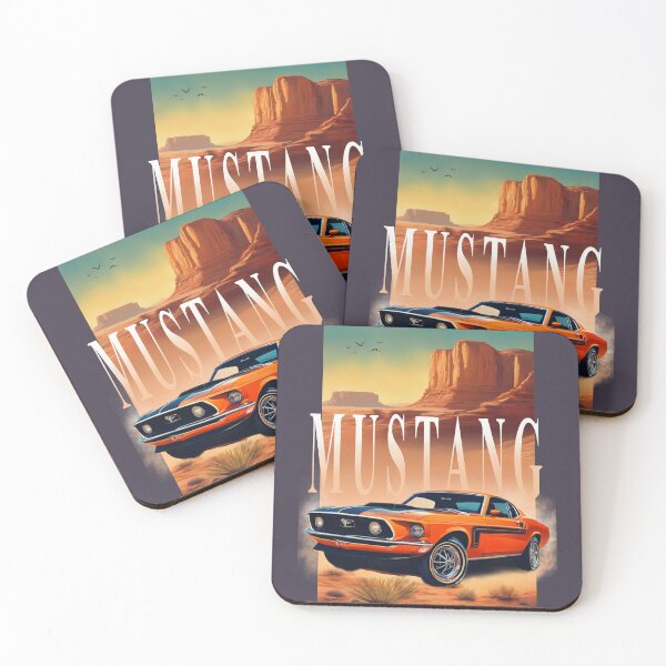 Item preview, Desert Mustang Mach 1 designed and sold by CederWoods.