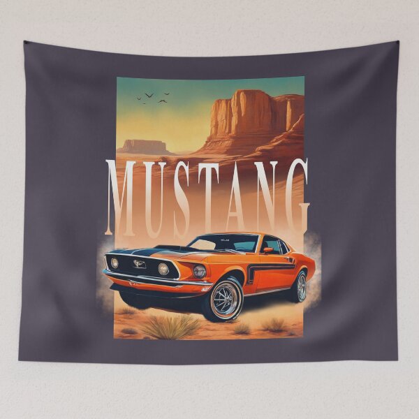 Item preview, Desert Mustang Mach 1 designed and sold by CederWoods.