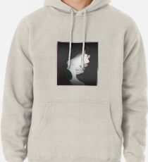 Lewd Choking Anime Girl Pullover Hoodie