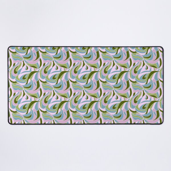 Item preview, Abstract Swirl - Green/Pink-24A-027 designed and sold by Cori Lang.