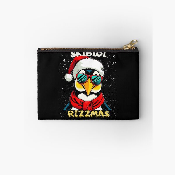 Item preview, Skibidi Rizzmas Penguin Santa Funny designed and sold by Klaudesign.