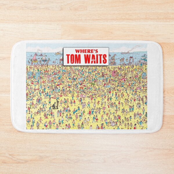Item preview, Where's Tom Waits? designed and sold by Robbie Labrum.