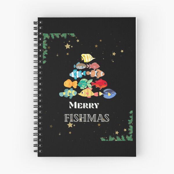 Artikelvorschau, Frohe Fishmas - Weihnachts-T-Shirt Geschenke entworfen und verkauft von DesignSparks1.