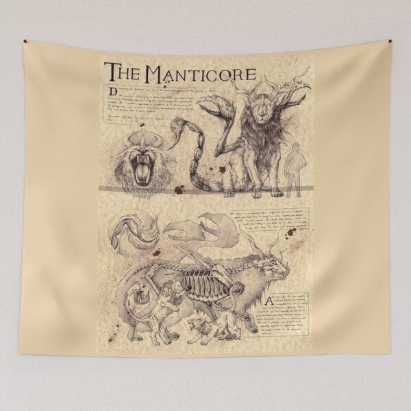 Item preview, The Great Manticore designed and sold by PatronesKawai.