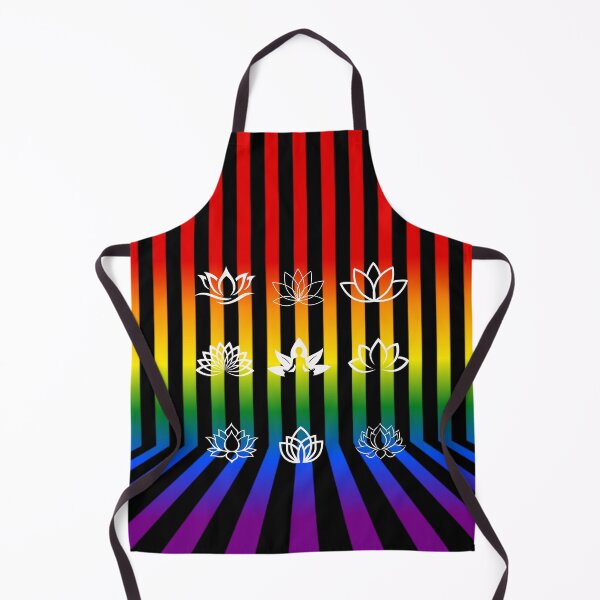 Item preview, Grid Design Lotus, Classic pride Flag, Yoga Lovers, Spiritual, meditation, Spiritual, Grid Pattern, Wellness, Flowers, Calmness, designed and sold by PrideBeProud.