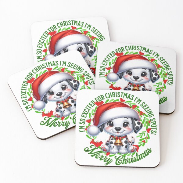 Item preview, Dalmatian Christmas designed and sold by I-I-Trading-Co.