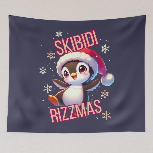 Item preview, Skibidi rizzmas penguin designed and sold by Meandmyshop.