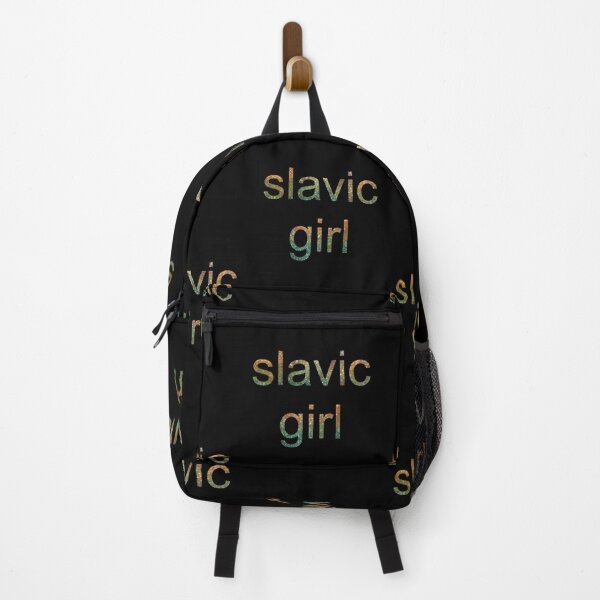Item preview, Slavic girl inscription, colorful slavic inscription, colorful slavic girl inscription designed and sold by Dormitria.