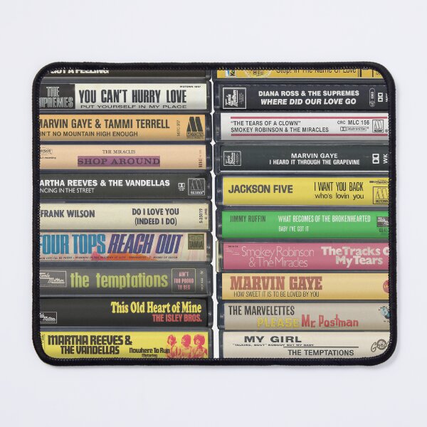 Item preview, Motown Music Fan - Vintage Cassette Print designed and sold by Mr Mustard Prints.