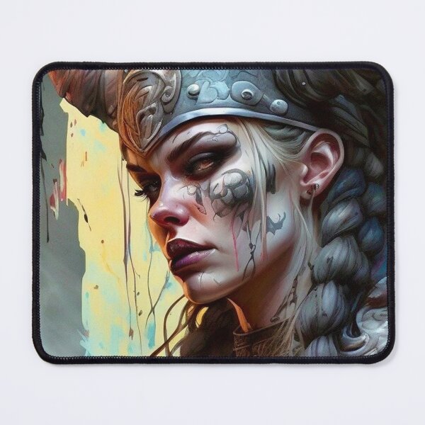 Item preview, Valkyrie Queen 2 - Dark Fantasy Art concept designed and sold by Delerat7.