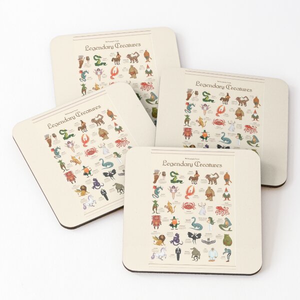Item preview, Legendary Creatures designed and sold by PatronesKawai.
