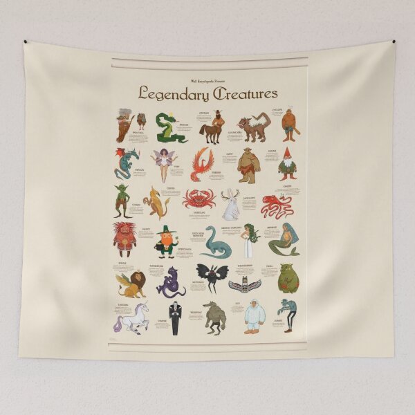 Item preview, Legendary Creatures designed and sold by PatronesKawai.