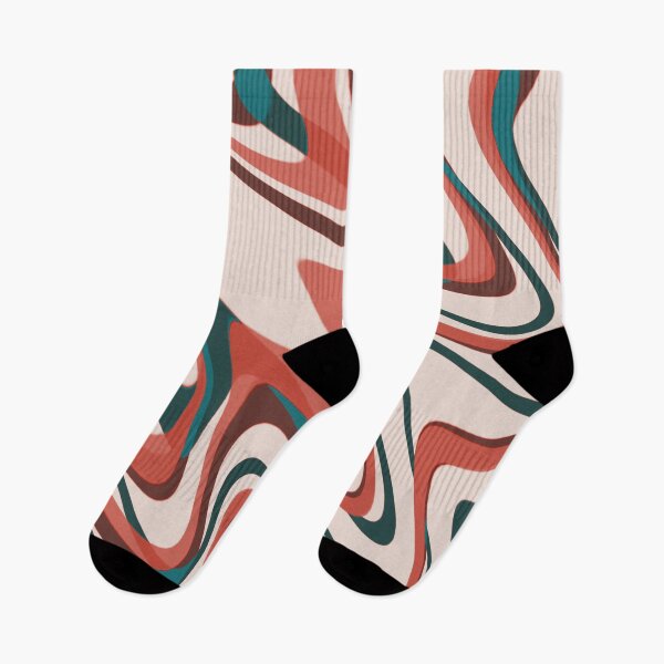 Item preview, Pink & Burnt Orange Color Swirl designed and sold by TondoMeander.