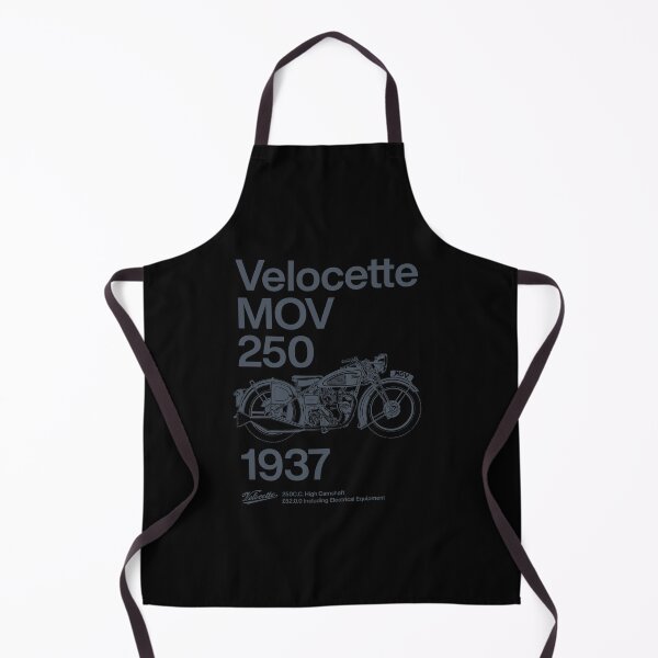 Item preview, Velocette MOV - Helvetica - Matt Black designed and sold by IronFlyers.
