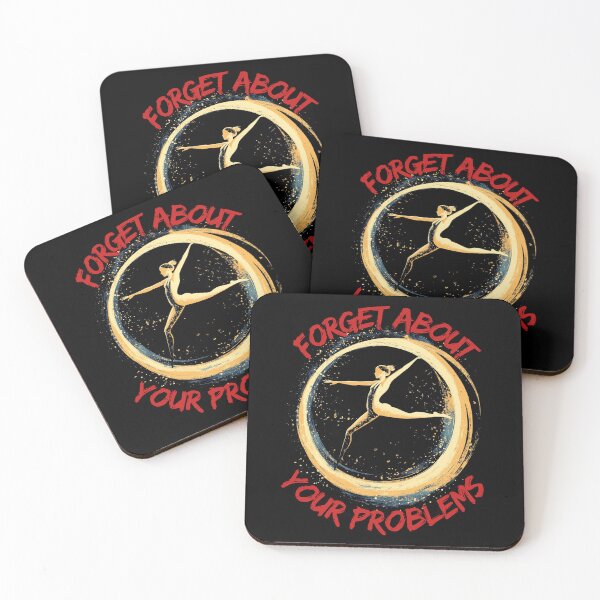 Item preview, Forget About Your Problems - Rhythmic Gymnastic Is My Passion - Gift for gymnast - Rhythmic gymnast designed and sold by GivesItMyAll.