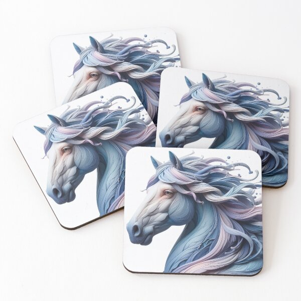 Item preview, horse's head designed and sold by blackwhiteblue.