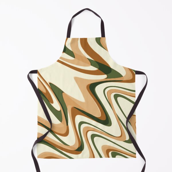 Item preview, Cornsilk Kombu Fall Green Color Swirl designed and sold by TondoMeander.