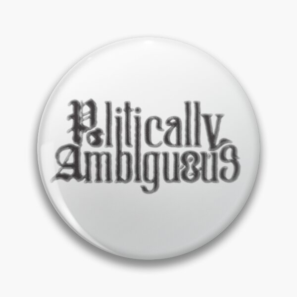 Item preview, Politically Ambiguous (Black) designed and sold by Niche Religion.