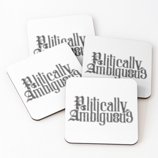 Item preview, Politically Ambiguous (Black) designed and sold by Niche Religion.