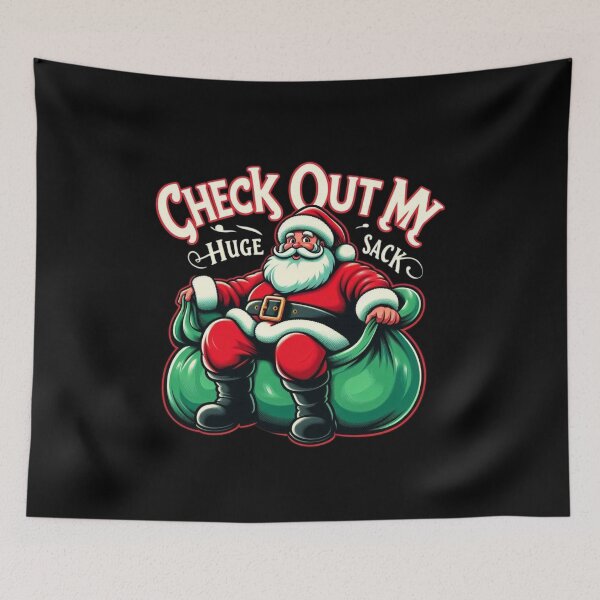 Item preview, Check Out My Huge Sack Santa Christmas 2024 designed and sold by Molic.