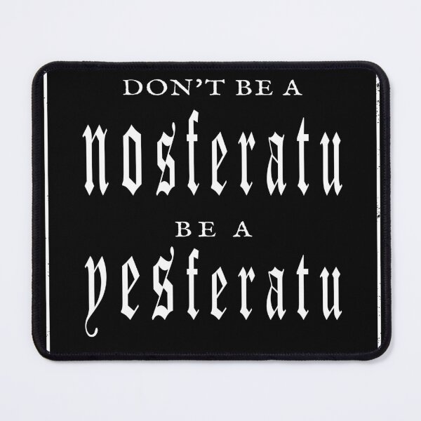 Item preview, Don't Be A Nosferatu Be A Yesferatu Silent Film Title Card designed and sold by jmdesantis.