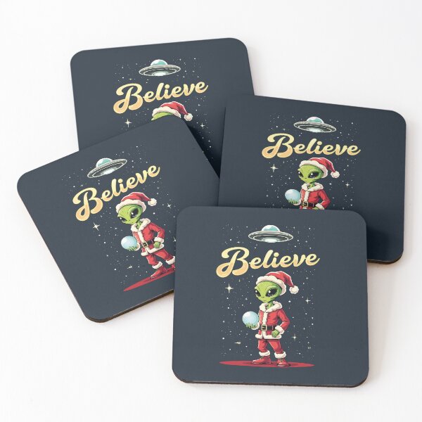 Item preview, christmas alien santa costume funny ufo / believe ufo santa designed and sold by Krasnovaovaova.