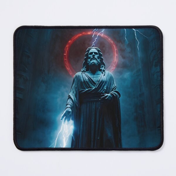 Item preview, At the heart of this tempest stands Zeus designed and sold by ShihawyAhmad.
