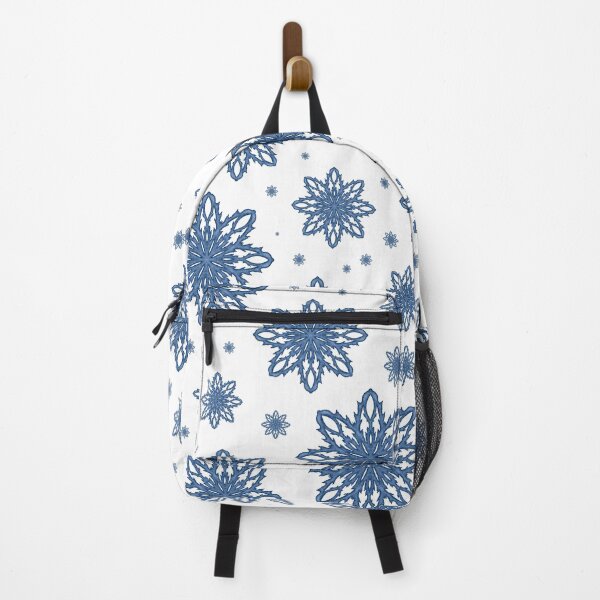 Item preview, Pattern of falling snowflakes "Inspiration" of light blue color designed and sold by Cherevan.