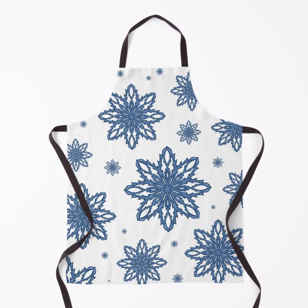 Item preview, Pattern of falling snowflakes "Inspiration" of light blue color designed and sold by Cherevan.