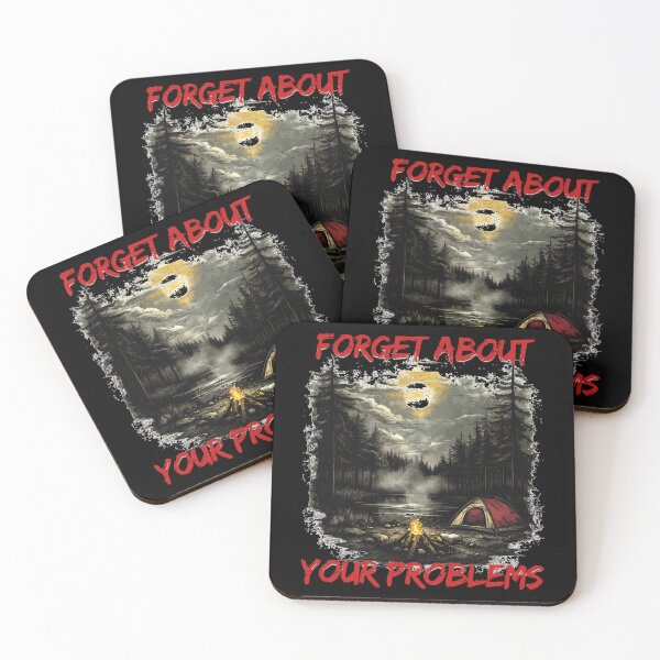 Item preview, Forgot about your problems - Camping - Gift for camping - Survival designed and sold by GivesItMyAll.