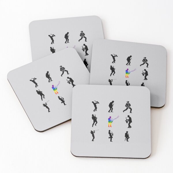 Item preview, Grid Design Saxophone Players, Classic pride Flag, Music Lovers, Sax Players, Jazz, Grid Pattern,, Musician,  designed and sold by PrideBeProud.