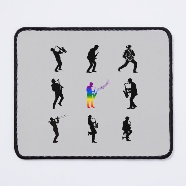 Item preview, Grid Design Saxophone Players, Classic pride Flag, Music Lovers, Sax Players, Jazz, Grid Pattern,, Musician, designed and sold by PrideBeProud.