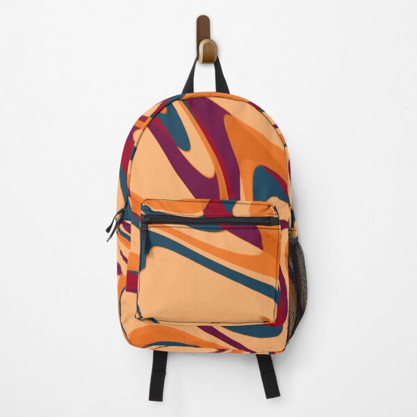 Item preview, Dark Orange & Ruby Red Fall Color Swirl designed and sold by TondoMeander.