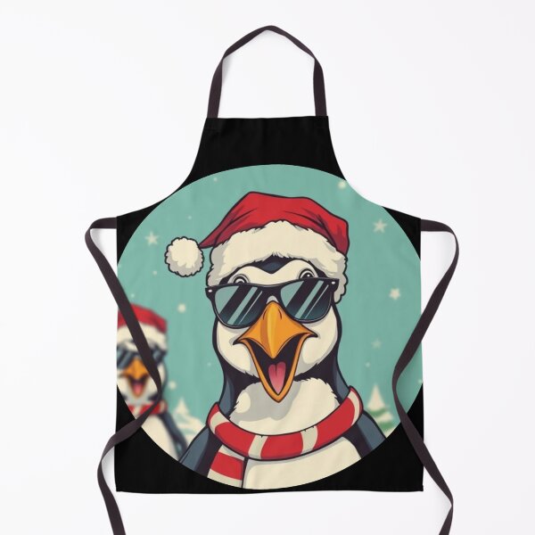 Item preview, Skibidi Rizzmas Penguin with Santa Hat and Sunglases designed and sold by Klaudesign.